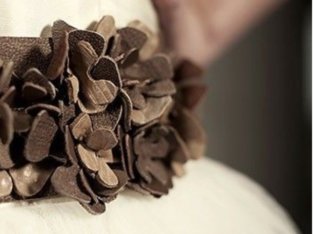 Super flot designer brudekjole fra Hundborg Handma