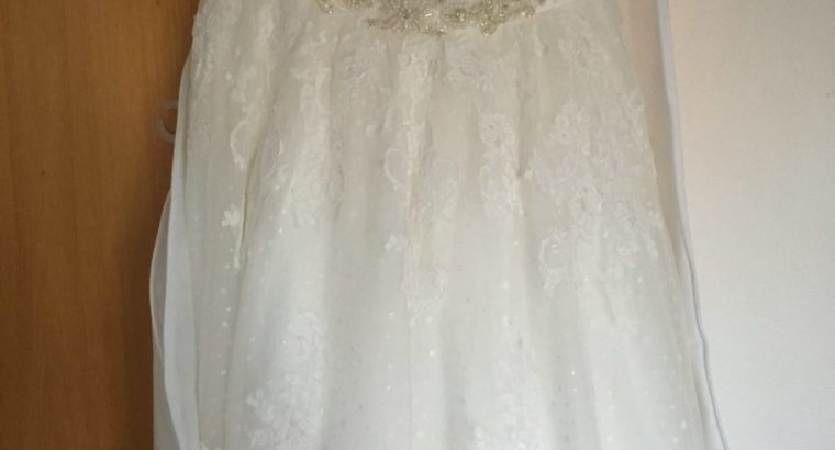 Plus size flot brudekjole fra 2018.