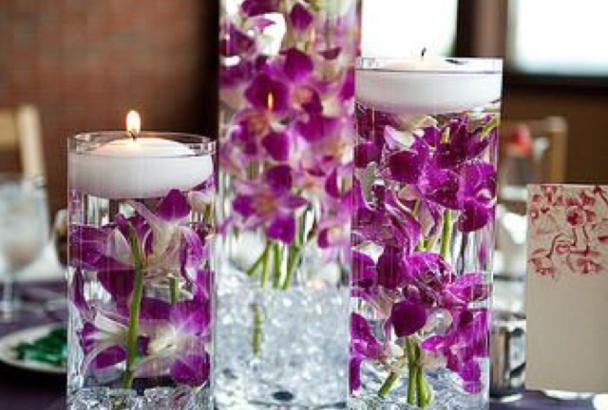 Glas cylinder vaser
