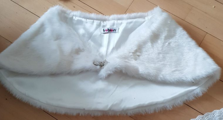 Faux fur bolero